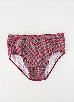 Slip imprimé fantaisie rouge EMINENCE homme