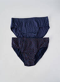 Slip imprimé fantaisie bleu EMINENCE homme