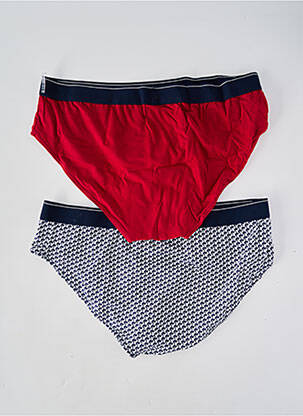 Slip imprimé fantaisie rouge EMINENCE homme