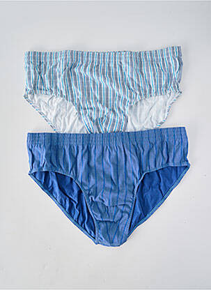 Slip imprimé rayures bleu EMINENCE homme