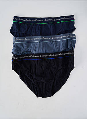 Slip tissage jersey bleu EMINENCE homme