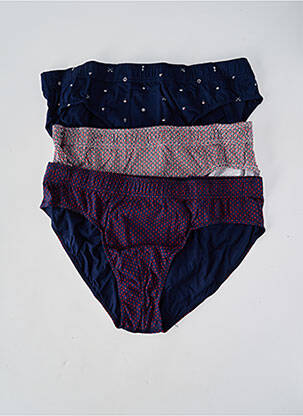 Slip imprimé fantaisie bleu EMINENCE homme