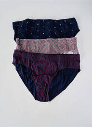 Slip imprimé fantaisie bleu EMINENCE homme