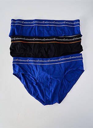 Slip tissage jersey bleu EMINENCE homme
