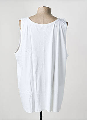 Débardeur coupe cintrée sans manche blanc ARMOR LUX homme
