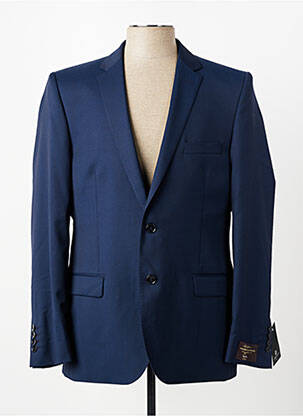 Blazer tissage chiné bleu NINO LORETTI homme