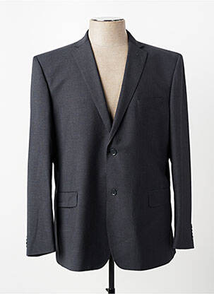 Blazer tissage chiné gris IZAC homme