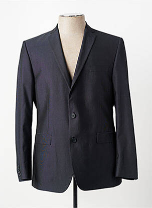 Blazer tissage chiné gris THOMAS GOODWIN homme