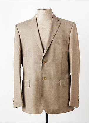 Blazer tissage chiné beige IZAC homme