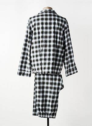 Pyjama coupe droite bleu NORFOLK homme