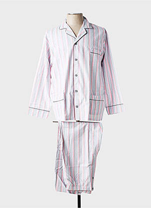 Pyjama coupe droite orange EMINENCE homme