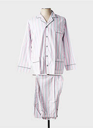 Pyjama coupe droite orange EMINENCE homme