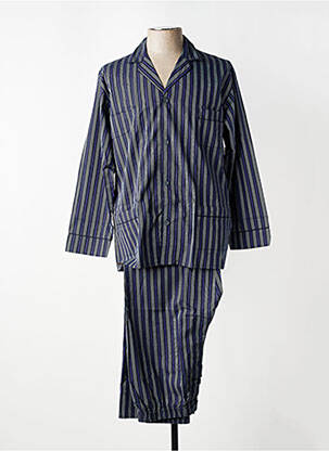 Pyjama coupe droite bleu EMINENCE homme