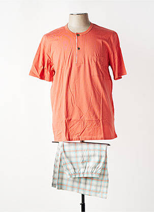 Pyjama bas short orange EMINENCE homme