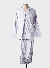 Pyjama coupe droite violet EMINENCE homme