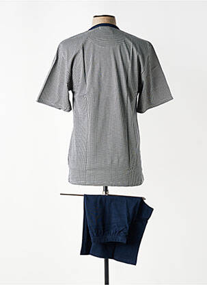 Pyjama bas short bleu EMINENCE homme