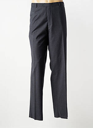 Pantalon droit tissage chiné taille normale gris IZAC homme