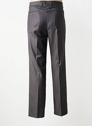 Pantalon droit tissage chiné taille normale gris PRE END homme