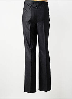 Pantalon droit tissage chiné taille normale gris STUDIO MILANO homme