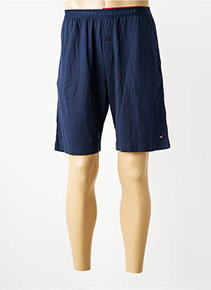 Pyjama bas short bleu TOMMY HILFIGER homme