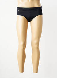 Slip de bain effet matière satinée noir EMINENCE homme