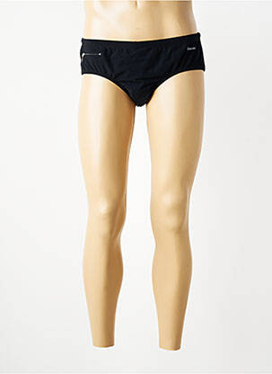 Slip de bain fermeture liens à nouer noir EMINENCE homme