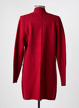 Gilet manches longues stretch rouge LA FIANCÉE femme