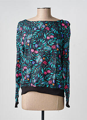 Top manches longues bleu LA FIANCÉE femme