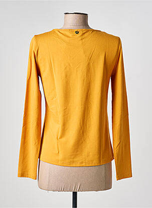 T-shirt manches longues manches longues jaune PAUL BRIAL femme