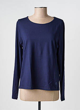 T-shirt manches longues manches longues bleu PAUL BRIAL femme