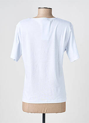 T-shirt imprimé fantaisie manches courtes blanc GRIFFON femme