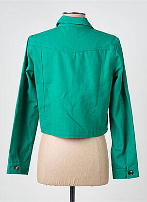 Veste casual coupe droite vert LA FIANCÉE femme