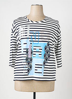 T-shirt manches 3/4 manches 3/4 noir BETTY BARCLAY femme