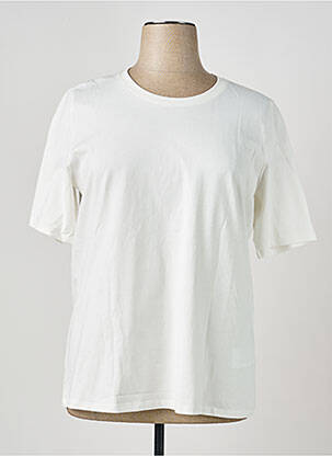 T-shirt stretch manches courtes blanc BETTY BARCLAY femme