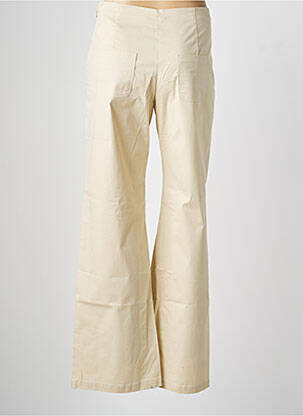 Pantalon flare stretch taille normale beige LA FIANCÉE femme