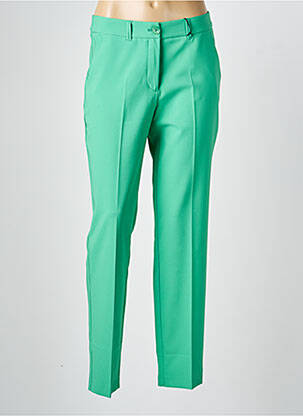 Pantalon droit stretch taille normale vert BETTY BARCLAY femme