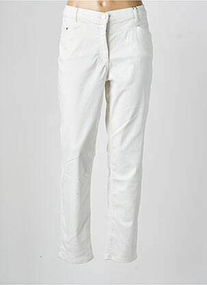 Pantalon droit stretch taille normale blanc BETTY BARCLAY femme