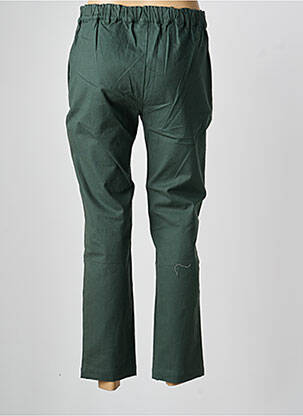 Pantalon 7/8 stretch taille normale vert LA FIANCÉE femme