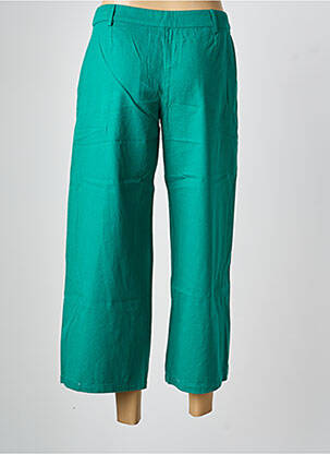 Pantacourt coupe droite taille normale vert LA FIANCÉE femme