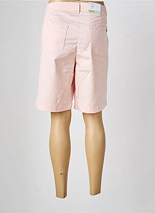Bermuda tissage popeline taille normale rose BETTY BARCLAY femme