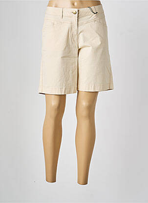 Bermuda coupe droite taille normale beige BETTY BARCLAY femme