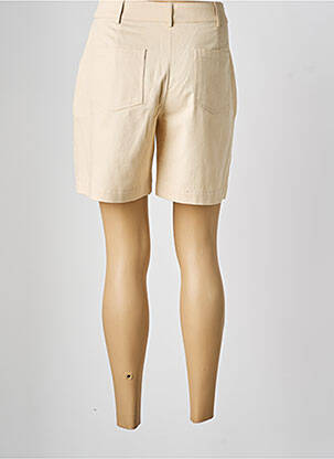 Bermuda coupe droite taille normale beige LA FIANCÉE femme