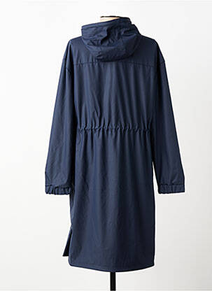 Imperméable finition intérieure doublure satiné a capuche bleu C'EST BEAU LA VIE femme
