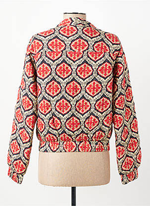 Blouson fermeture pressionnée rouge C'EST BEAU LA VIE femme