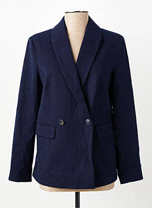 Blazer poches bleu JULIE GUERLANDE femme