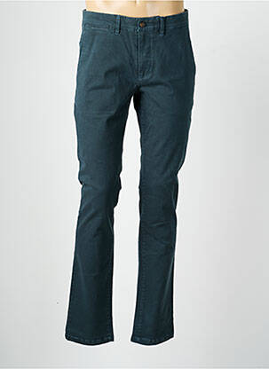 Pantalon chino tissage popeline taille normale vert CAMBRIDGE homme