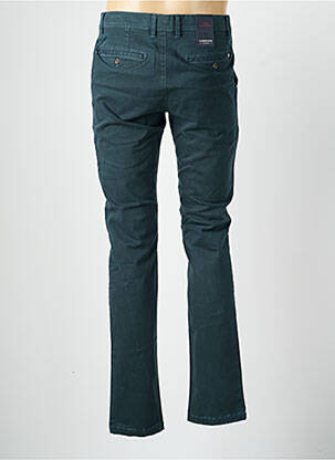 Pantalon chino tissage popeline taille normale vert CAMBRIDGE homme