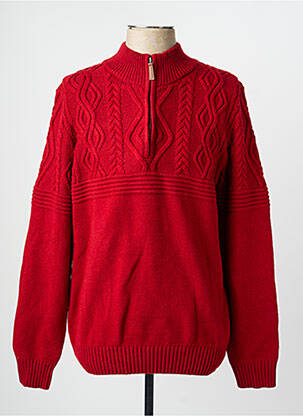 Gilet manches longues manches longues rouge CAMBRIDGE homme