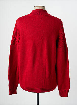 Gilet manches longues manches longues rouge CAMBRIDGE homme