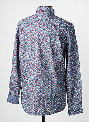 Chemise manches longues poches bleu CAMBRIDGE homme